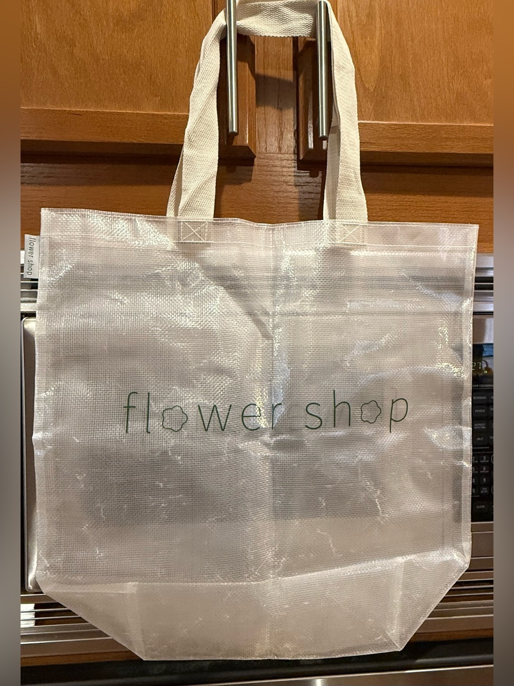 CJ Hendry Flower Shop Large Tote Bag